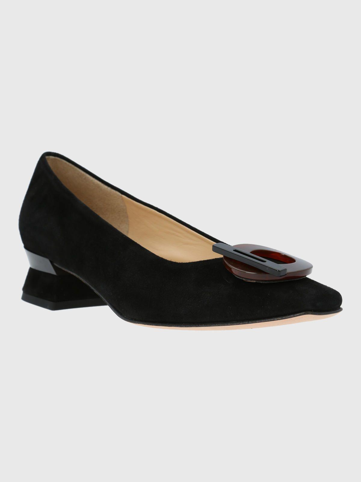Zapato Brunate Mujer Cuero Carmello Negro-0