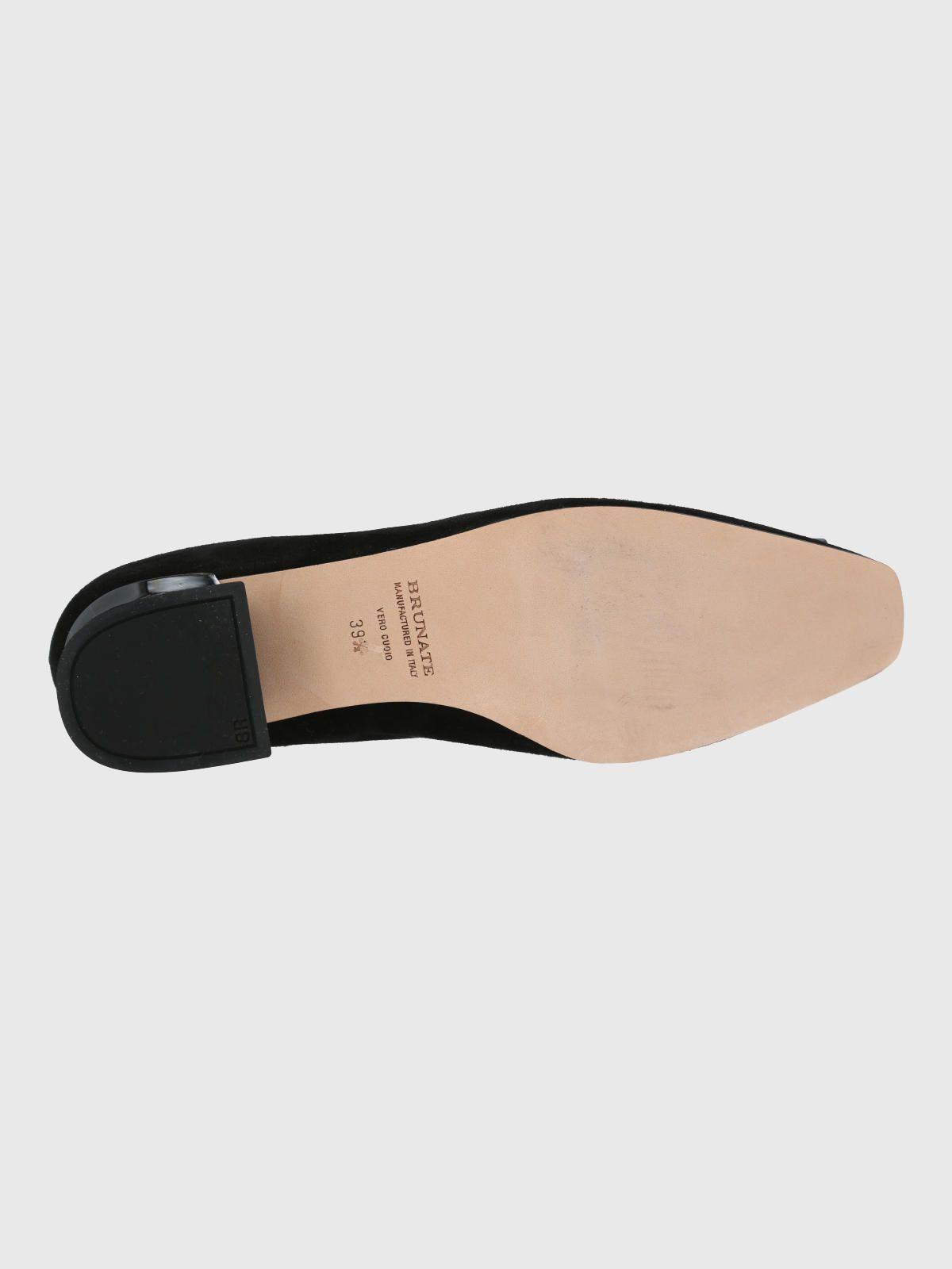 Zapato Brunate Mujer Cuero Carmello Negro-7