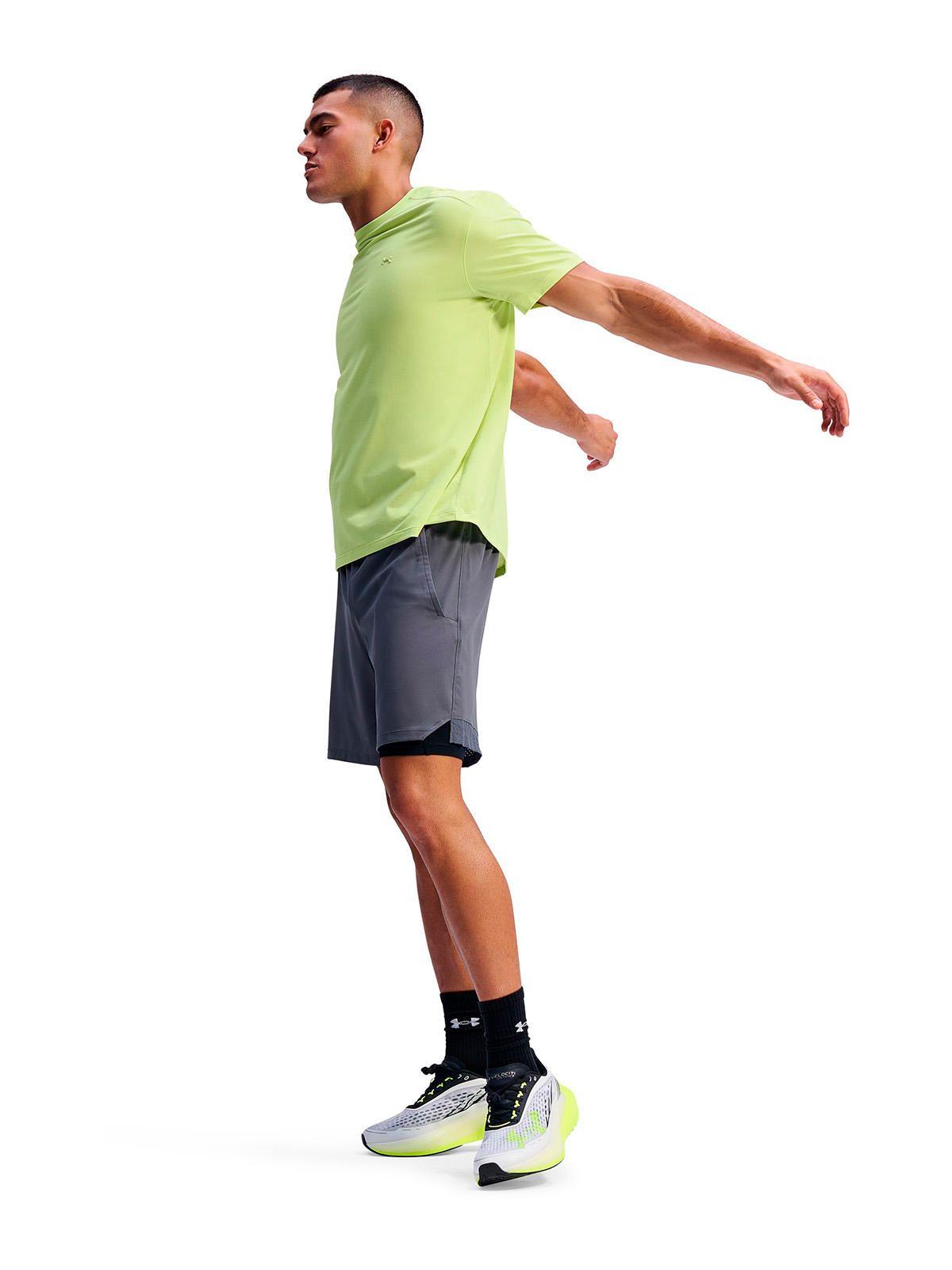 Polera manga corta The Bouncy Tee verde Hombre-3
