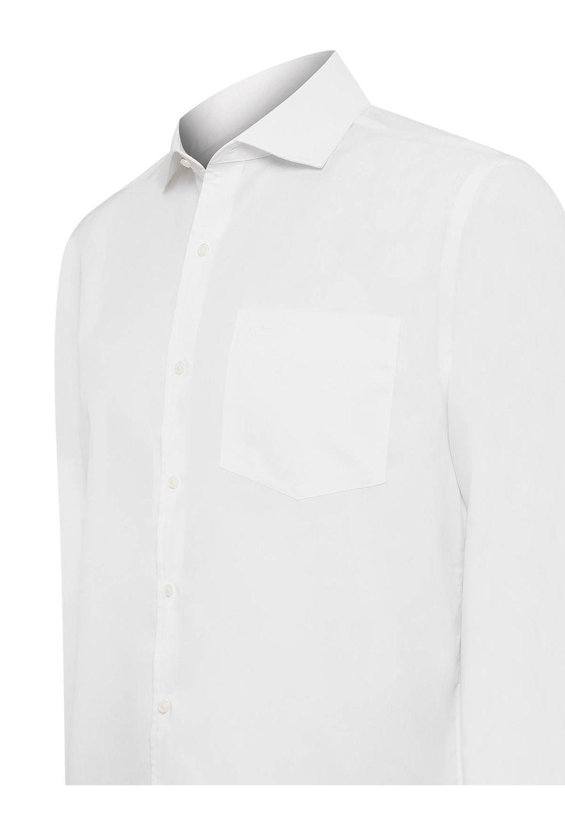 Camisa Cuello Italiano Hombre Easysolid Blanco-4