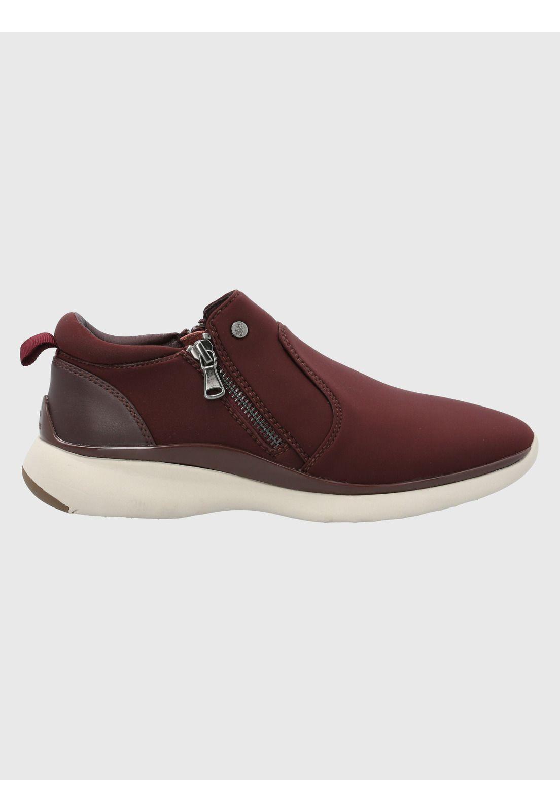 Zapatilla Mujer Lutus Burdeo-1