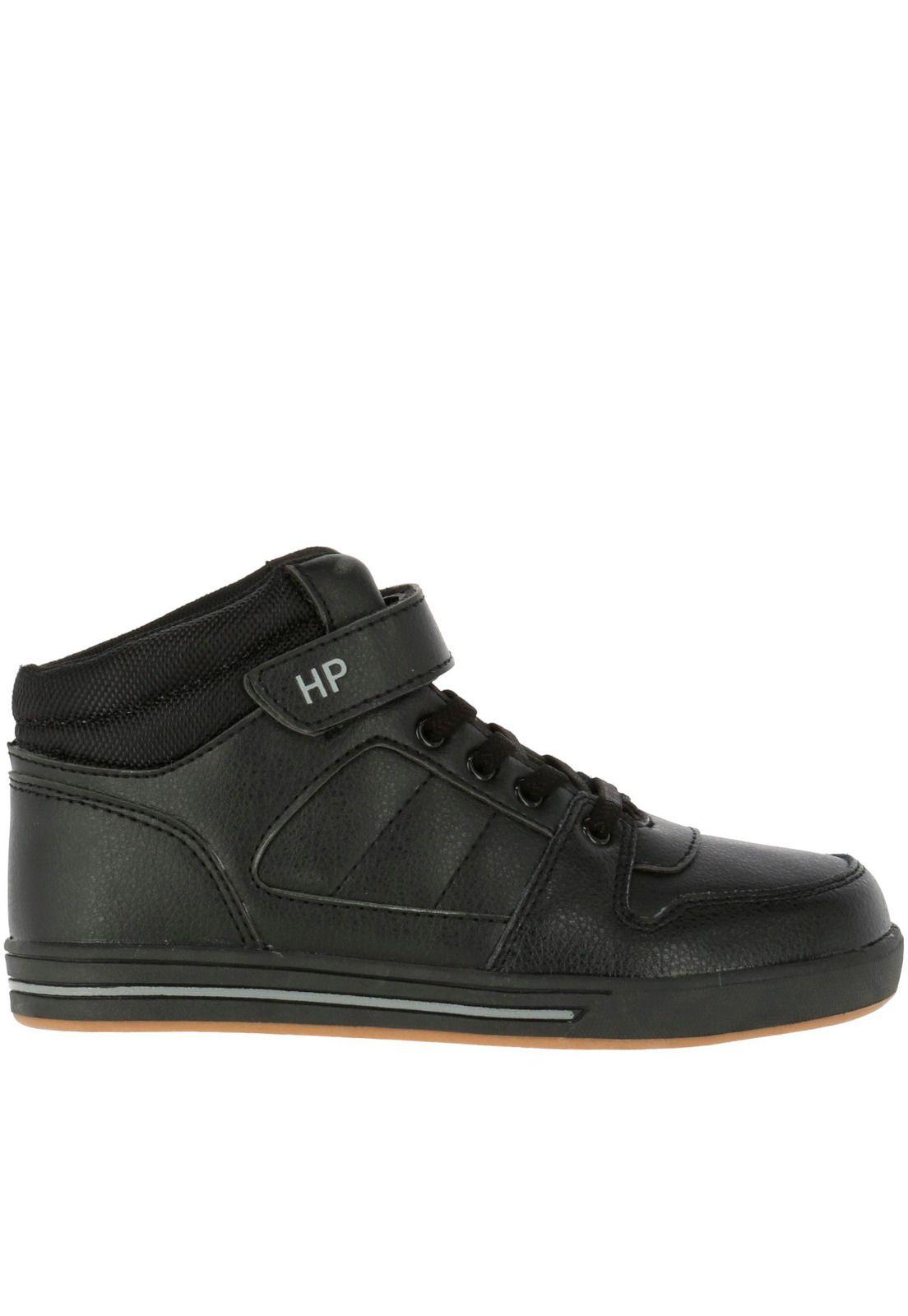 Zapatilla Adar High Casual Negro-3