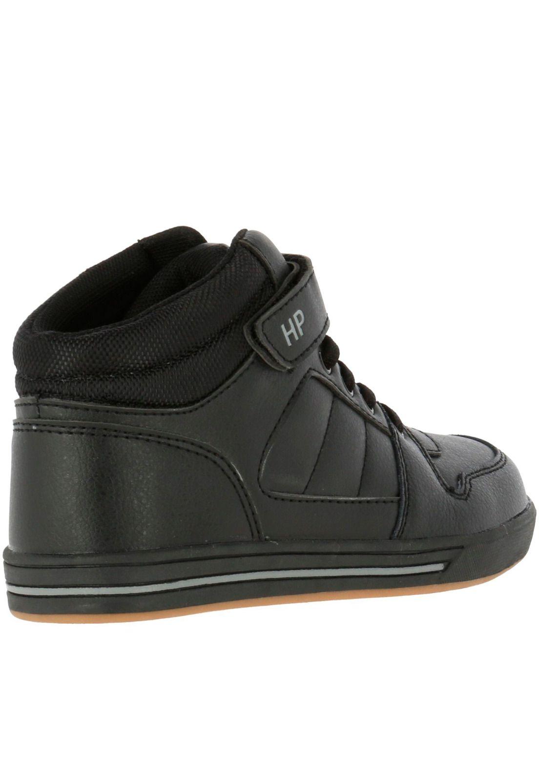Zapatilla Adar High Casual Negro-4