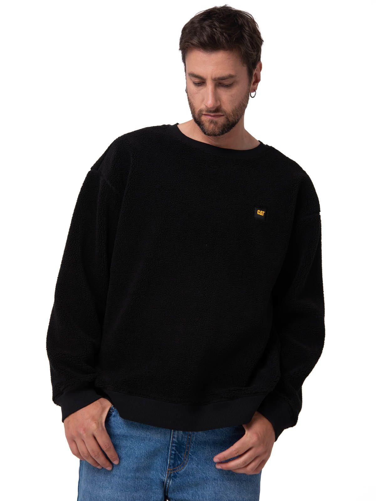 Polar Hombre Sherpa Crewneck Negro-0