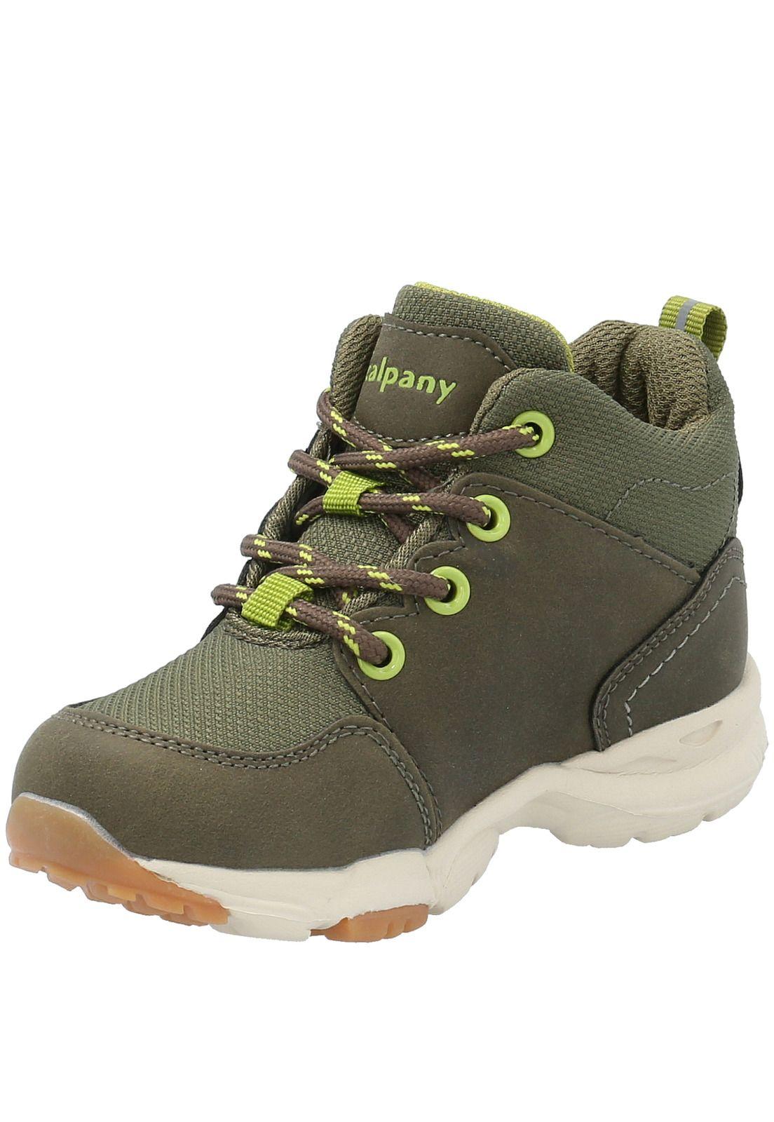 Zapatilla Niño Castor Verde Oscuro-3