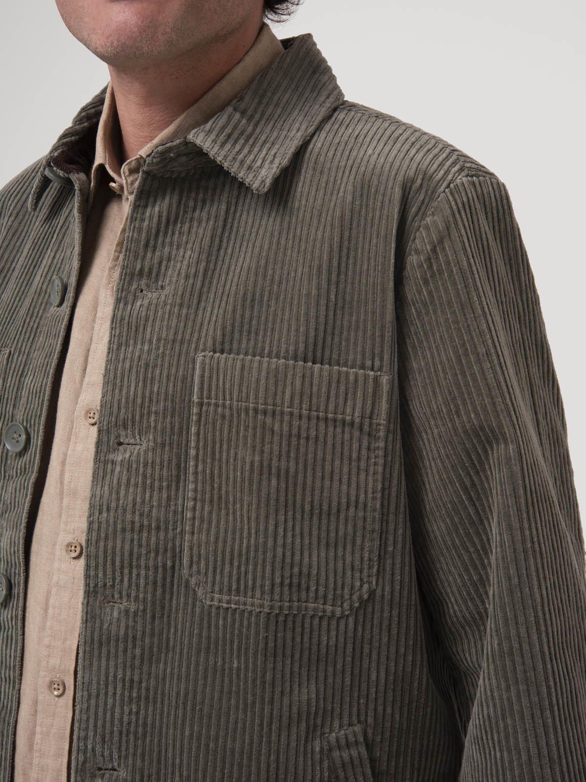 Chaqueta Algodón Hombre Bellagio Verde-6