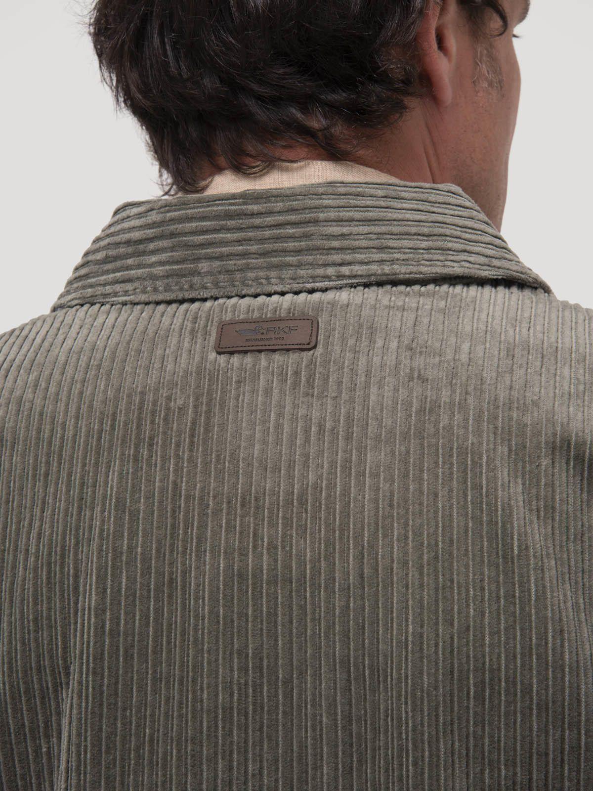 Chaqueta Algodón Hombre Bellagio Verde-7