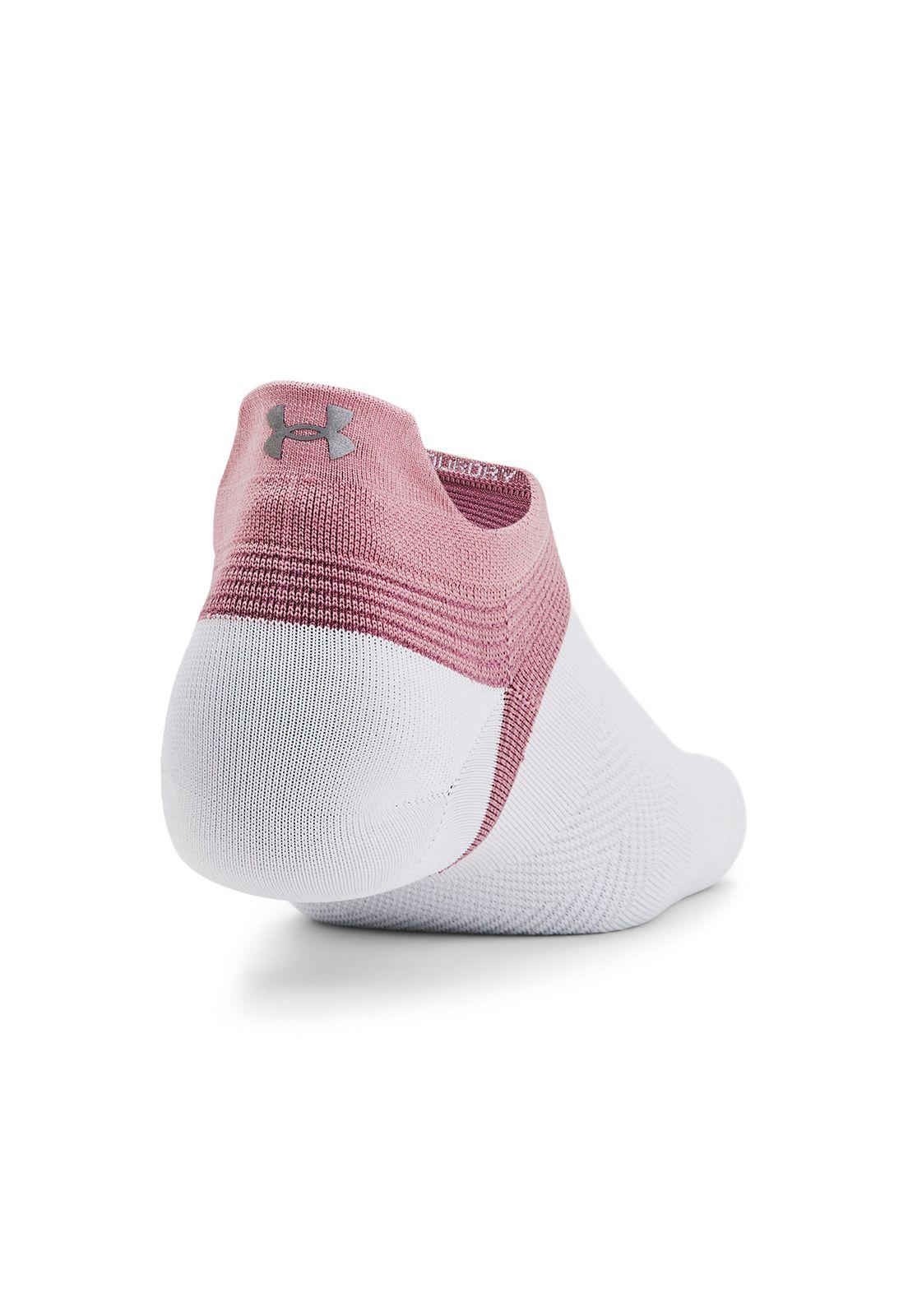 Pack 2 Calcetines UA ArmourDry Run Lite Rosa-2