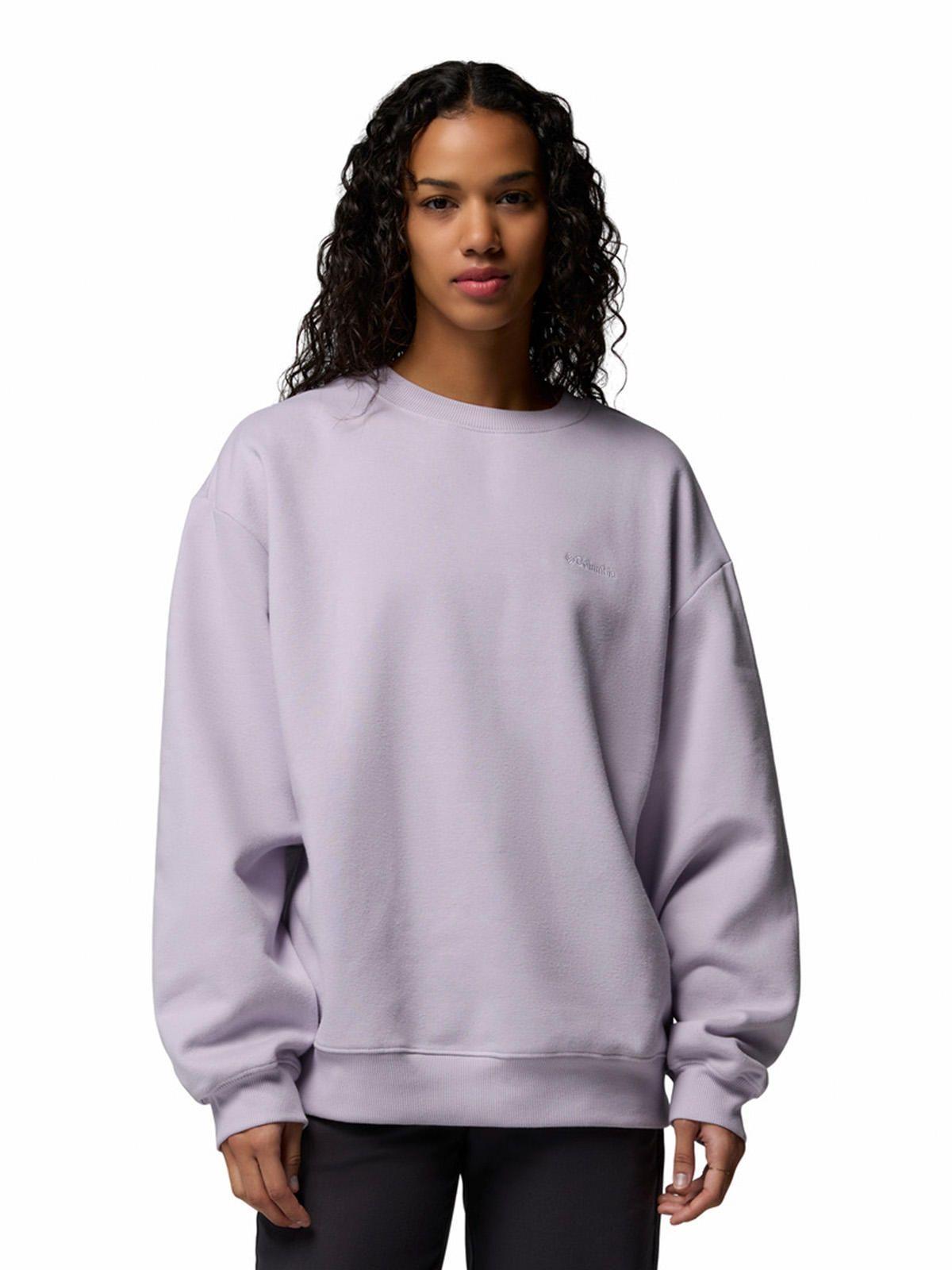 Polerón Mujer Aldermore Crew Morado-0