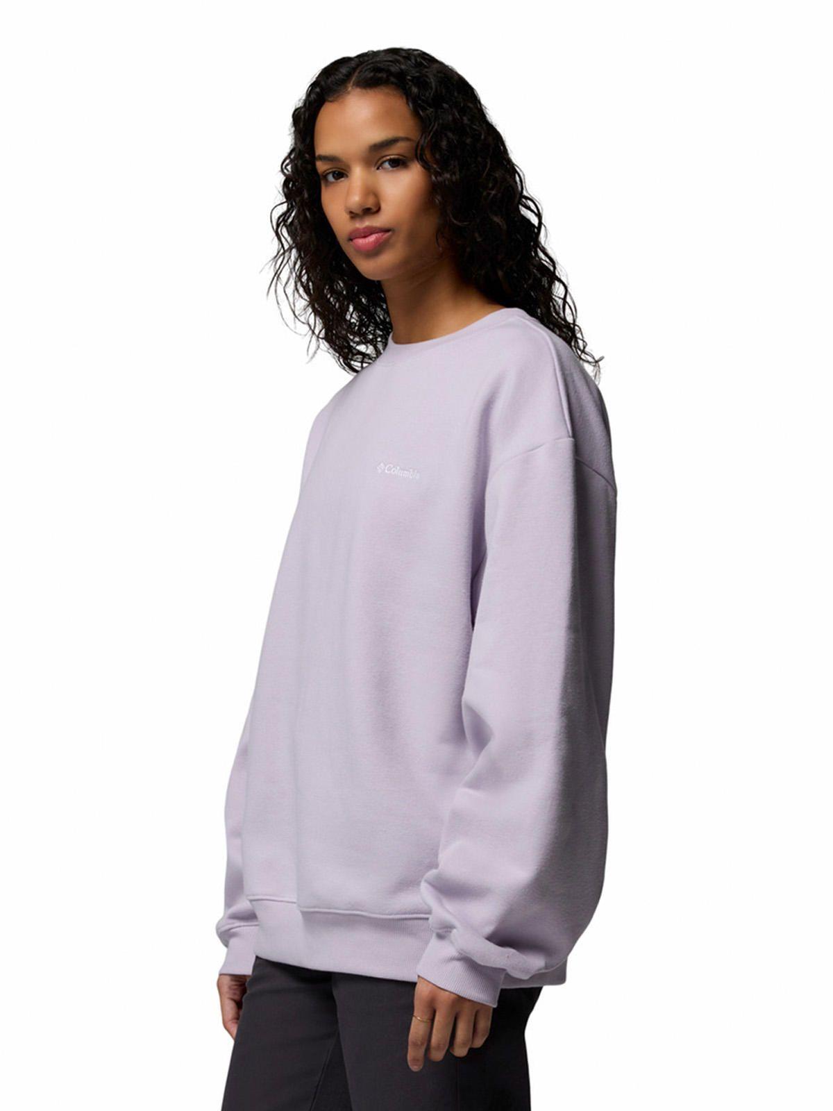 Polerón Mujer Aldermore Crew Morado-1