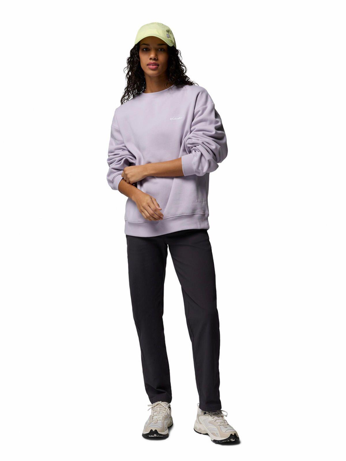 Polerón Mujer Aldermore Crew Morado-5