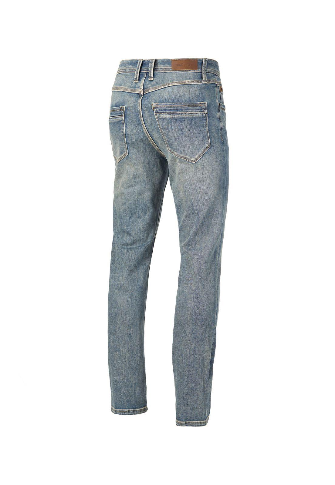 Jeans Hombre Jack Azul-1
