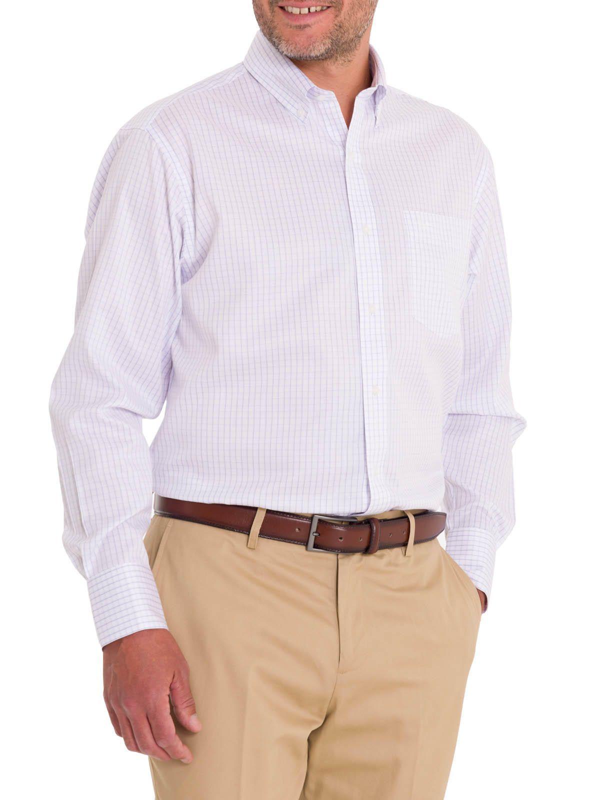 Camisa Hombre Cuello Button-Down WF Blanco-6