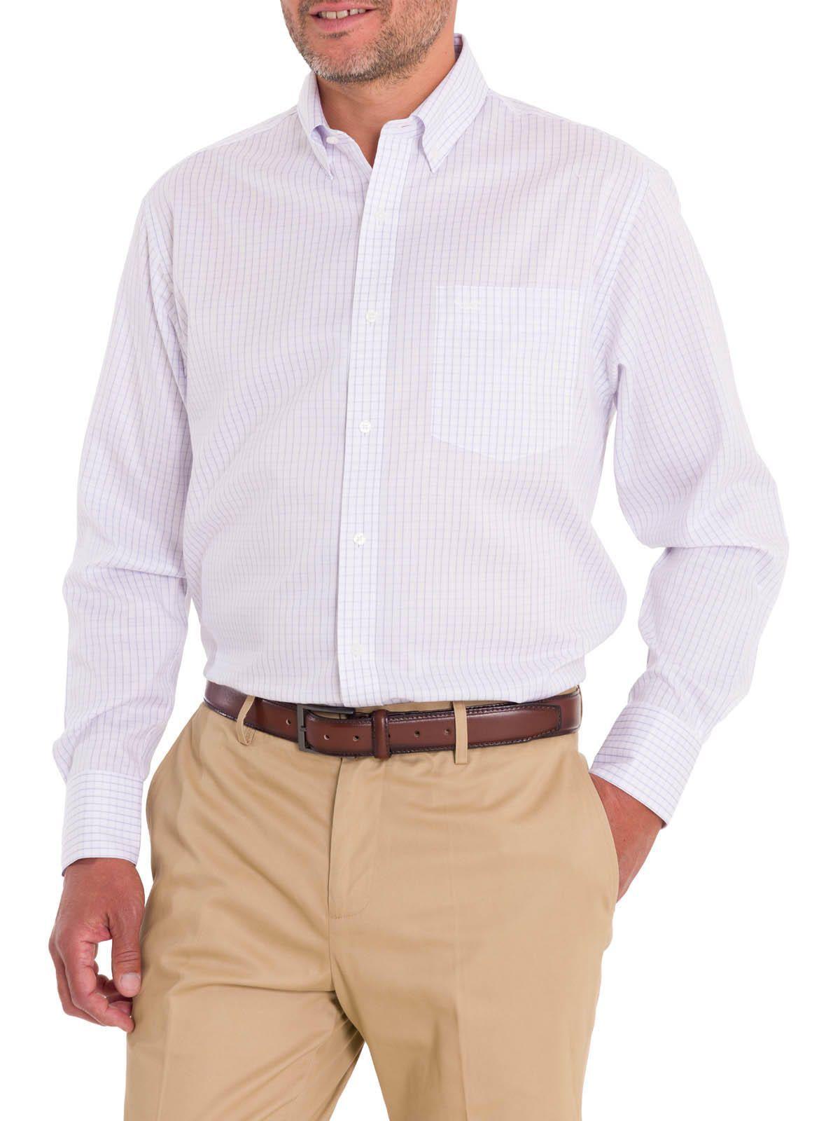 Camisa Hombre Cuello Button-Down WF Blanco-7