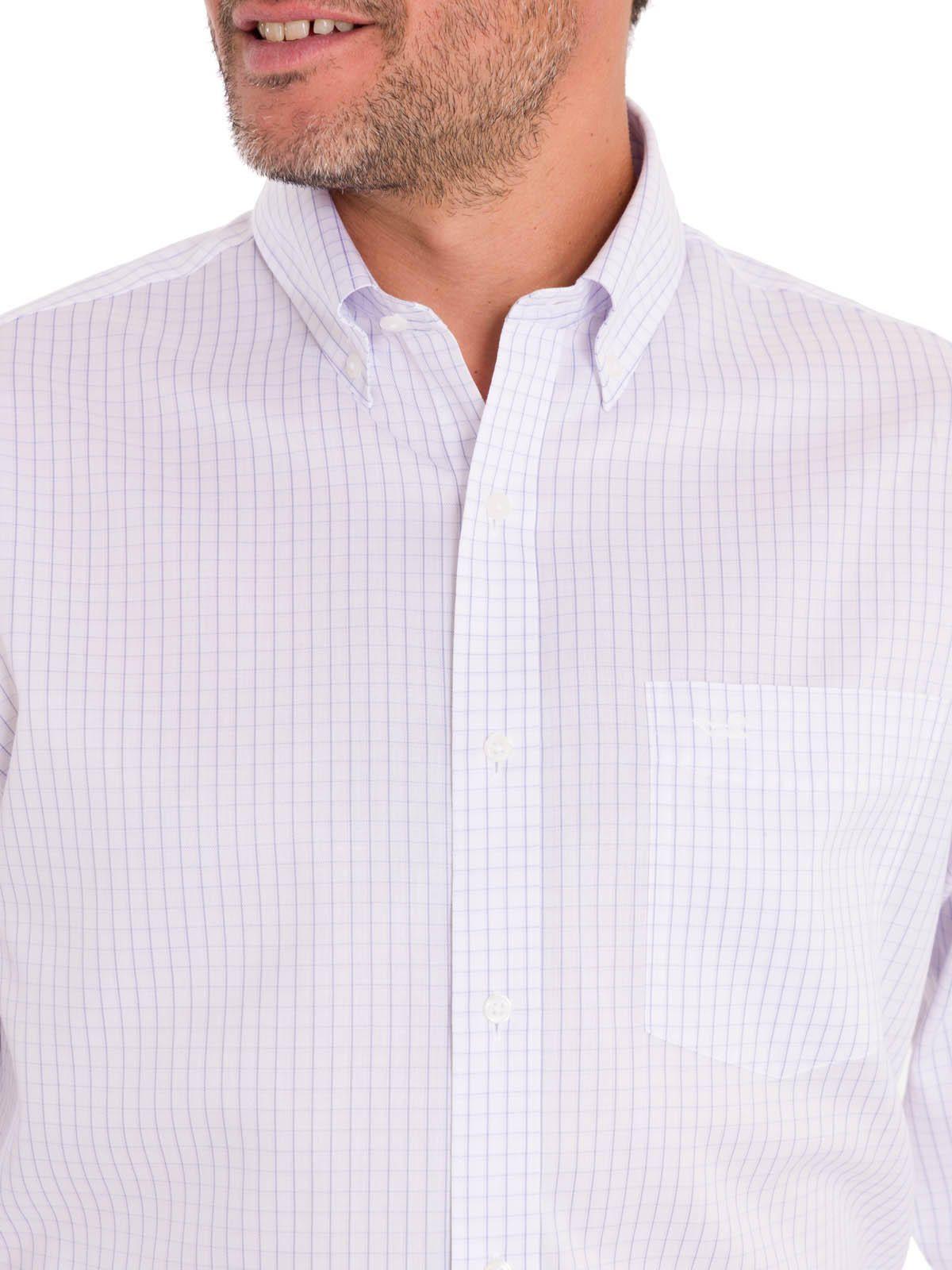 Camisa Hombre Cuello Button-Down WF Blanco-9