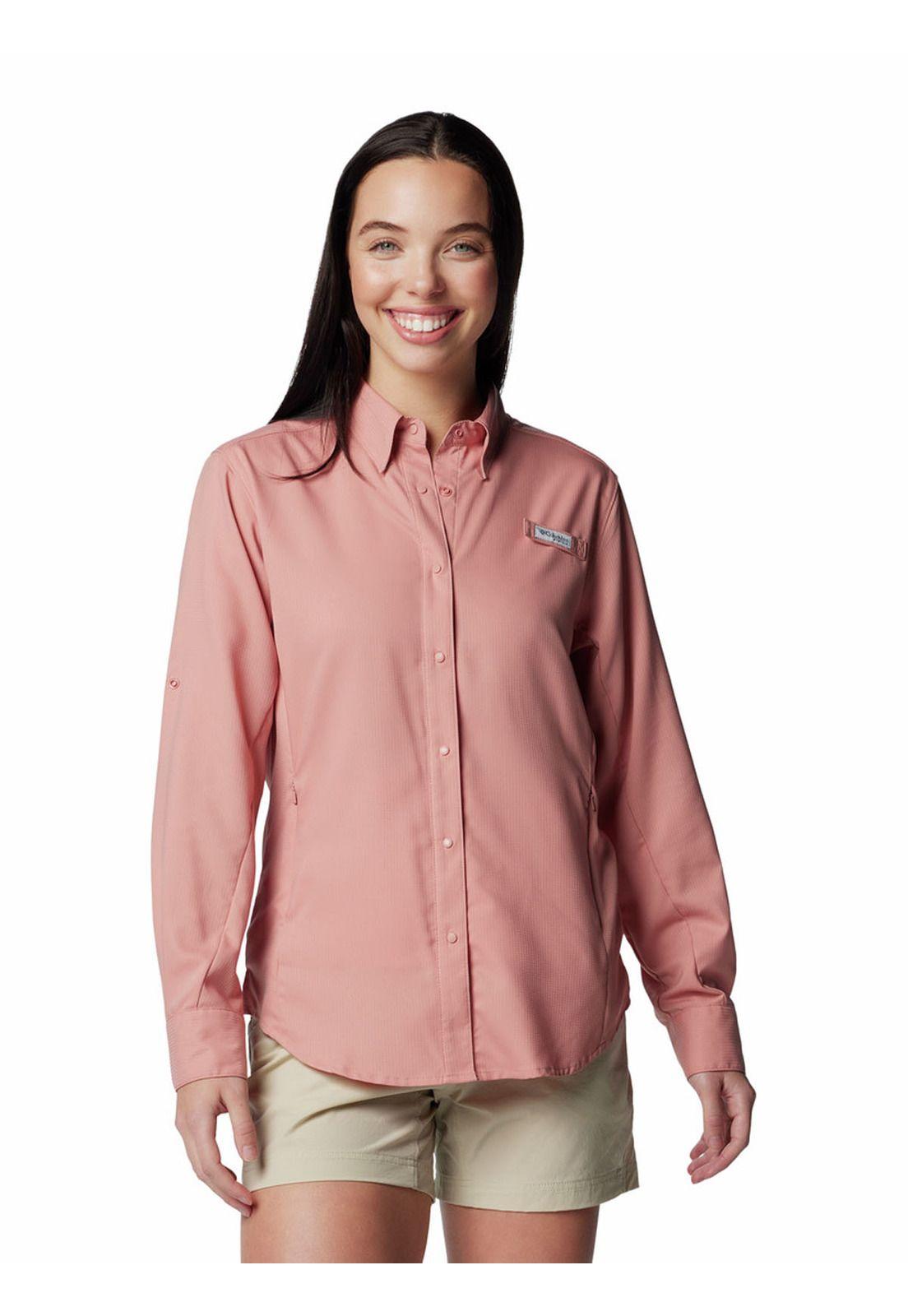 Blusa Manga Larga Mujer Tamiami Ii Rosado-0