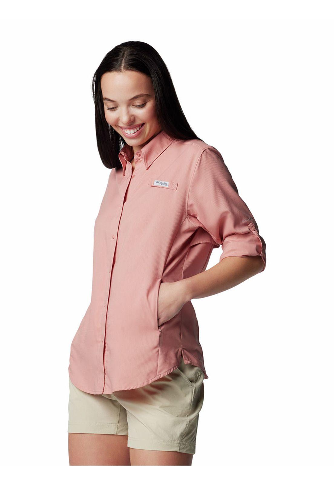 Blusa Manga Larga Mujer Tamiami Ii Rosado-3