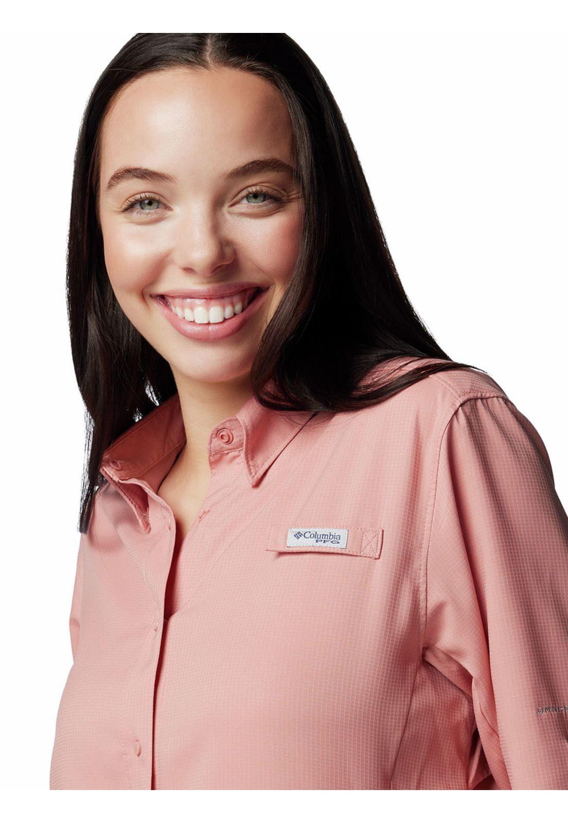 Blusa Manga Larga Mujer Tamiami Ii Rosado-4