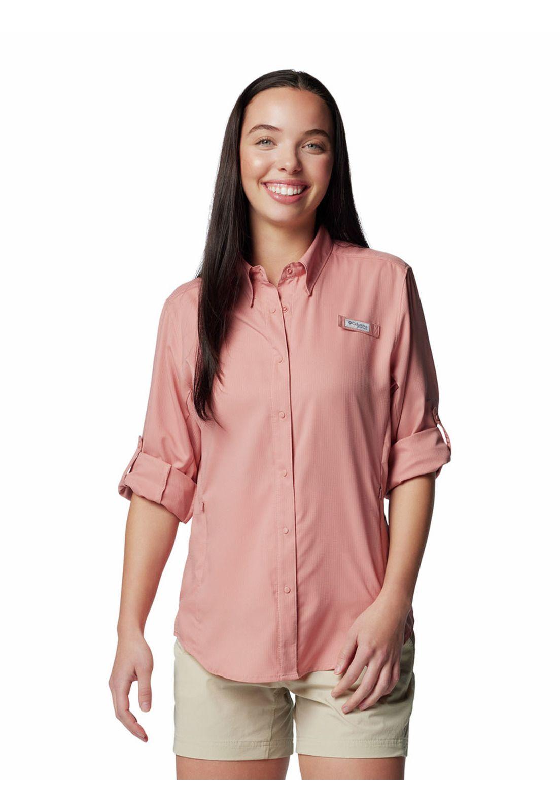 Blusa Manga Larga Mujer Tamiami Ii Rosado-6