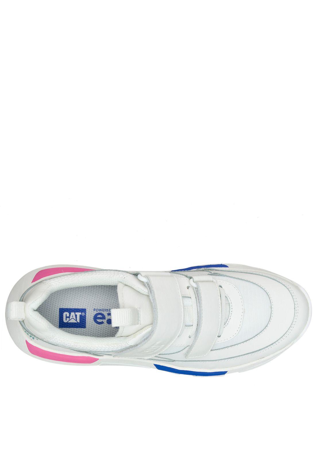 Zapatilla Mujer  Raider Velcro Blanco-3