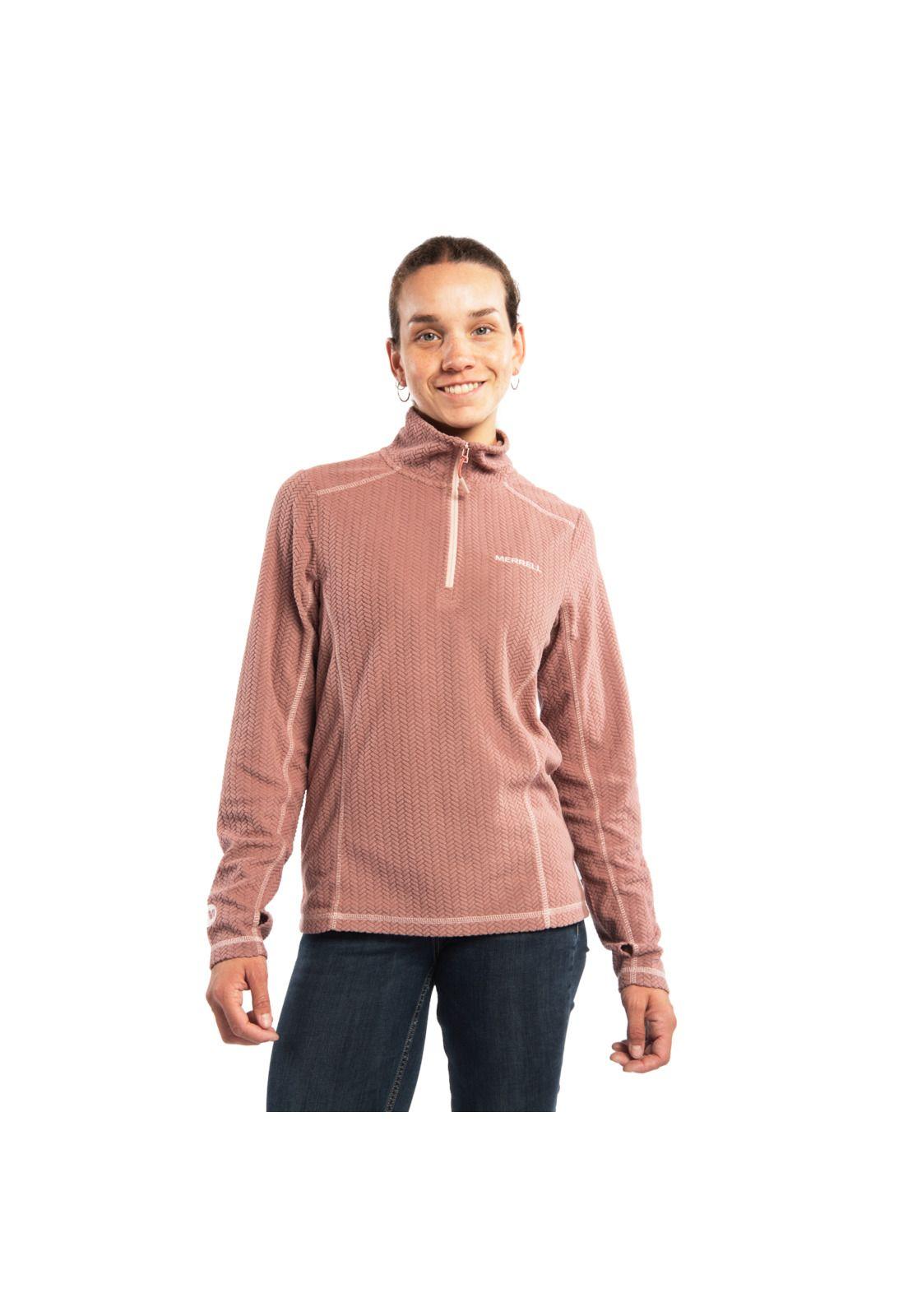 Polerón Mujer M Ezzy Sweatshirt Coral-0