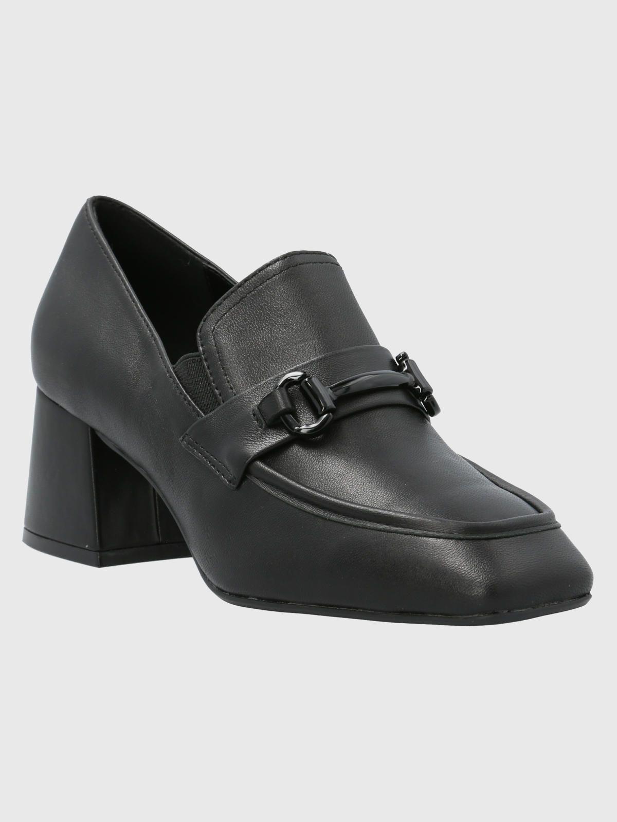Zapato Cuero Mujer Zara Negro-0