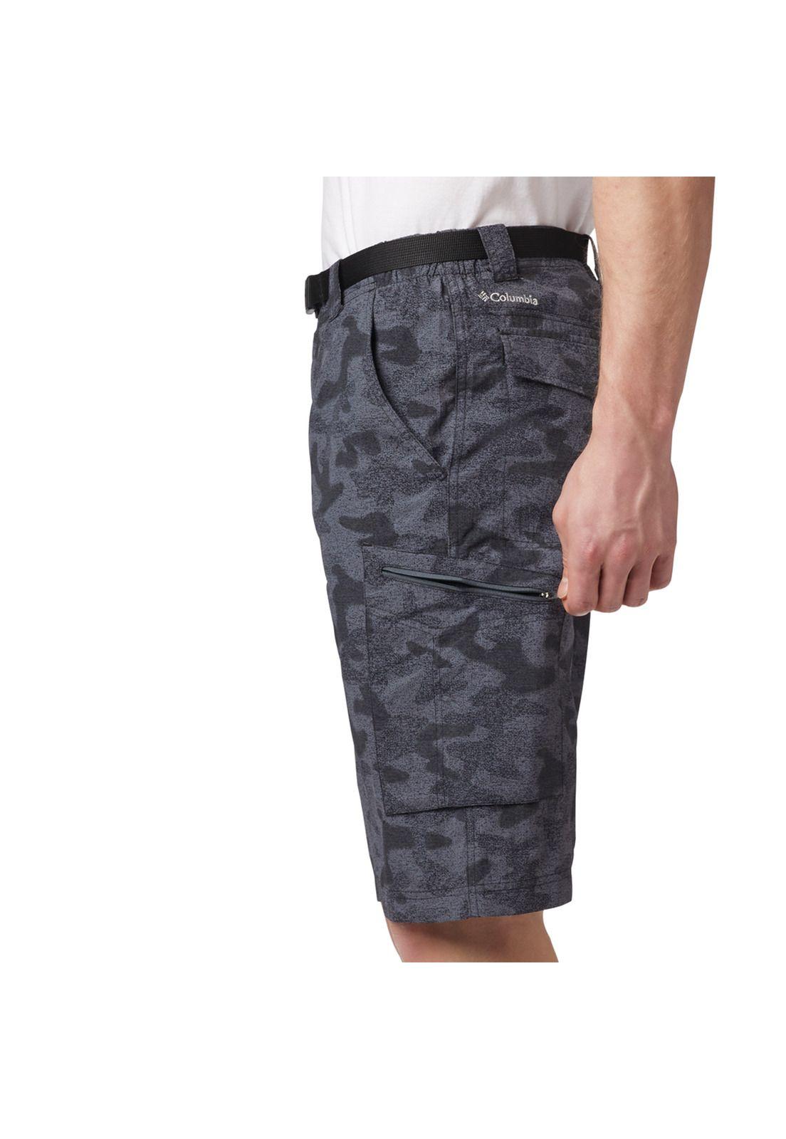 Short Hombre Silver Ridge Print Negro-1