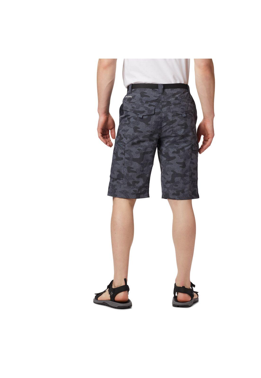 Short Hombre Silver Ridge Print Negro-2