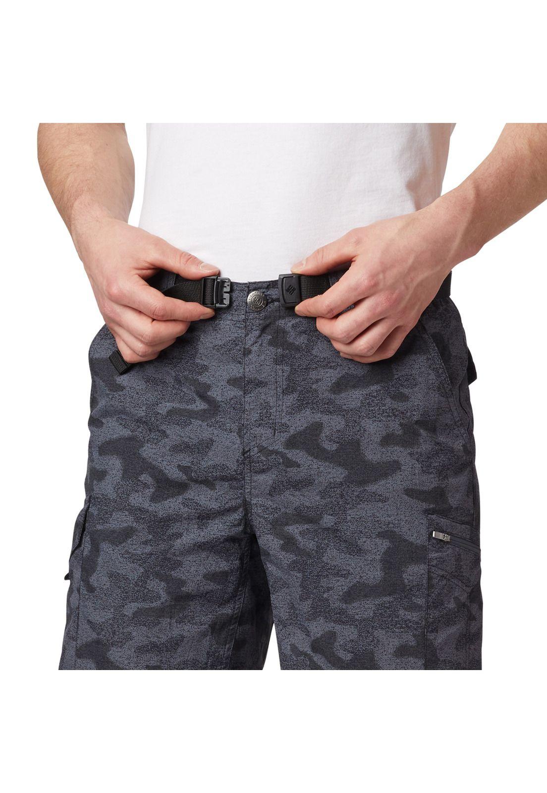 Short Hombre Silver Ridge Print Negro-3