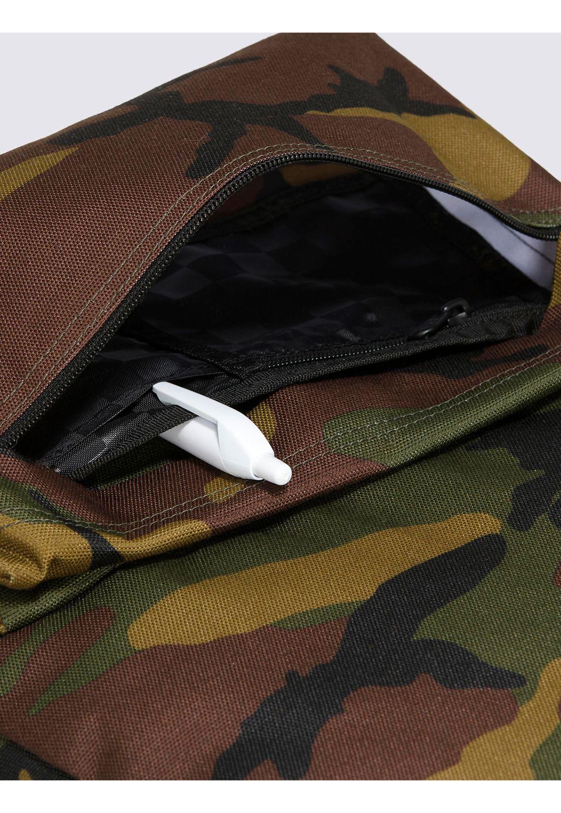 Mochila Unisex Old Skool Verde Militar-2