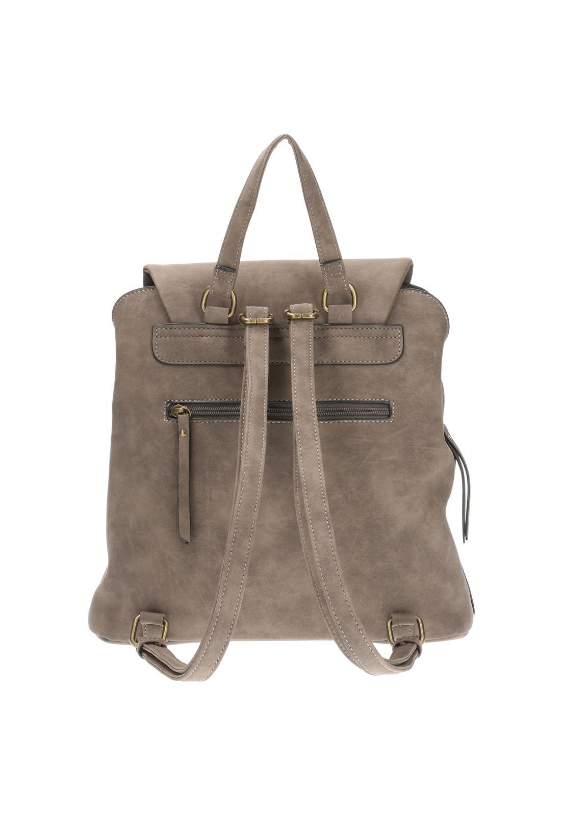 Mochila Casual Milli Back Gris Mujer-2