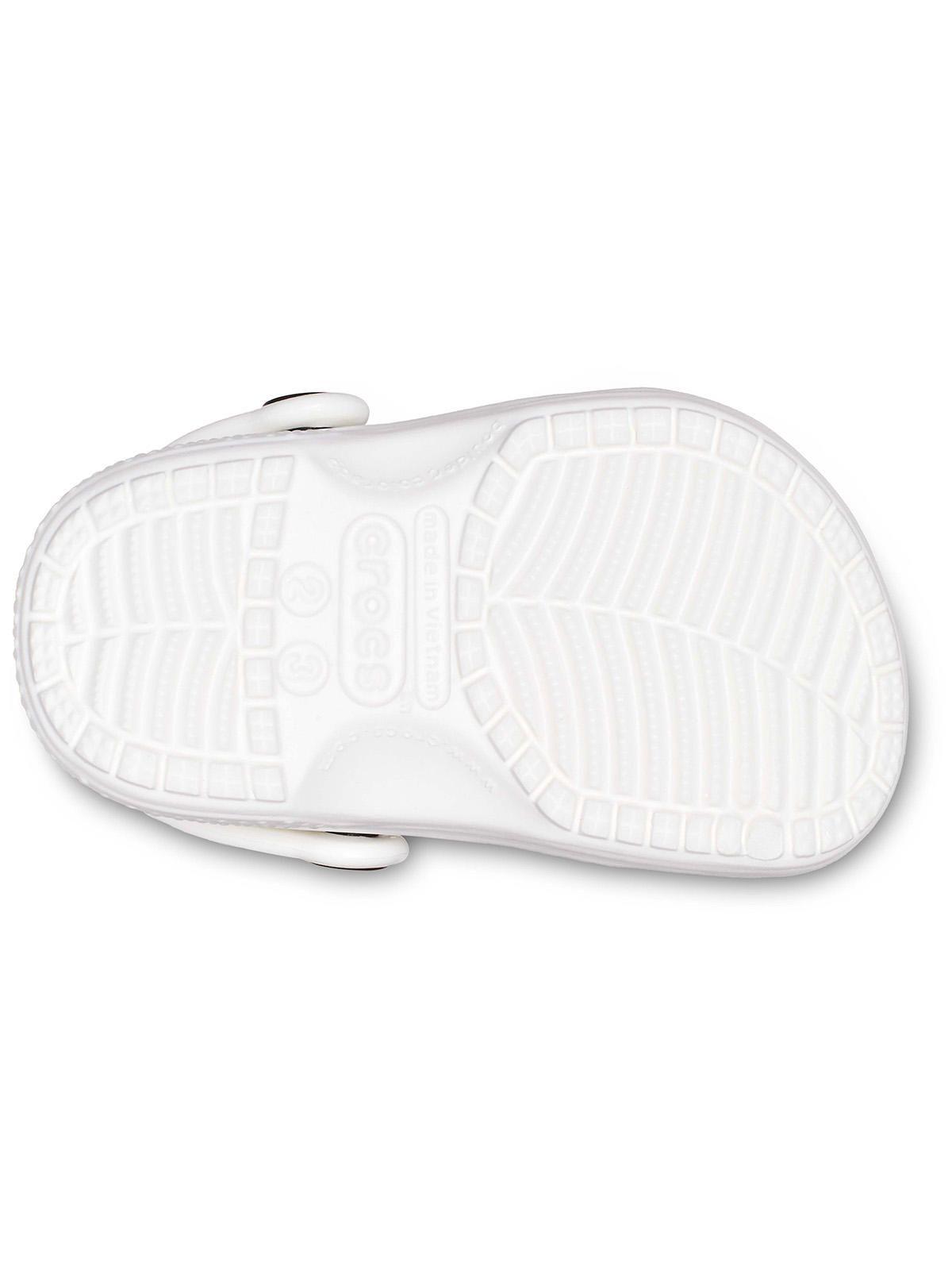Zueco Crocs Niña Littles Blanco-5