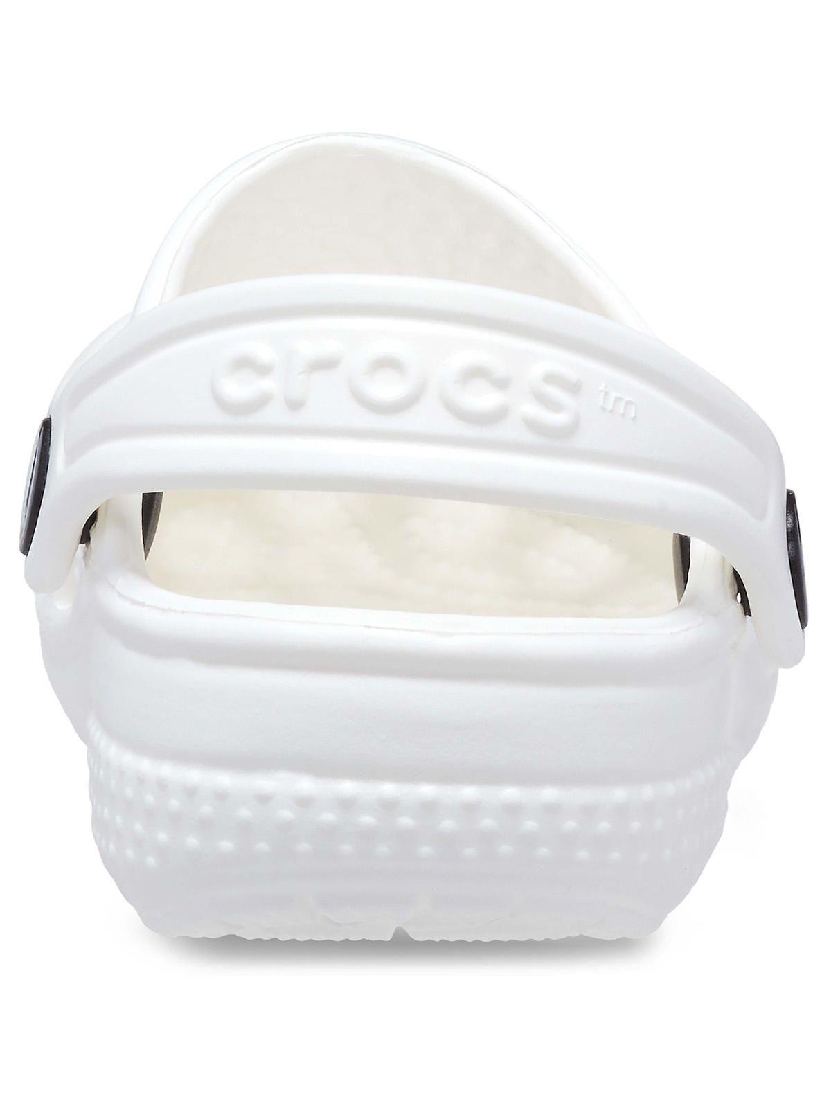 Zueco Crocs Niña Littles Blanco-7