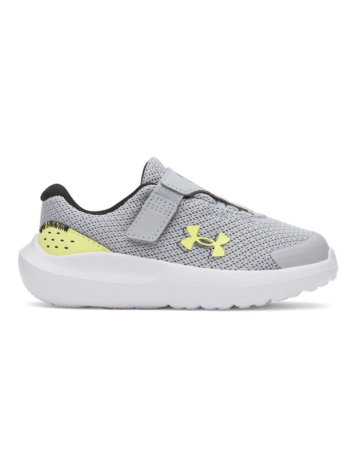 Zapatilla Infantil UA Surge 4 Ac Gris Niño-0