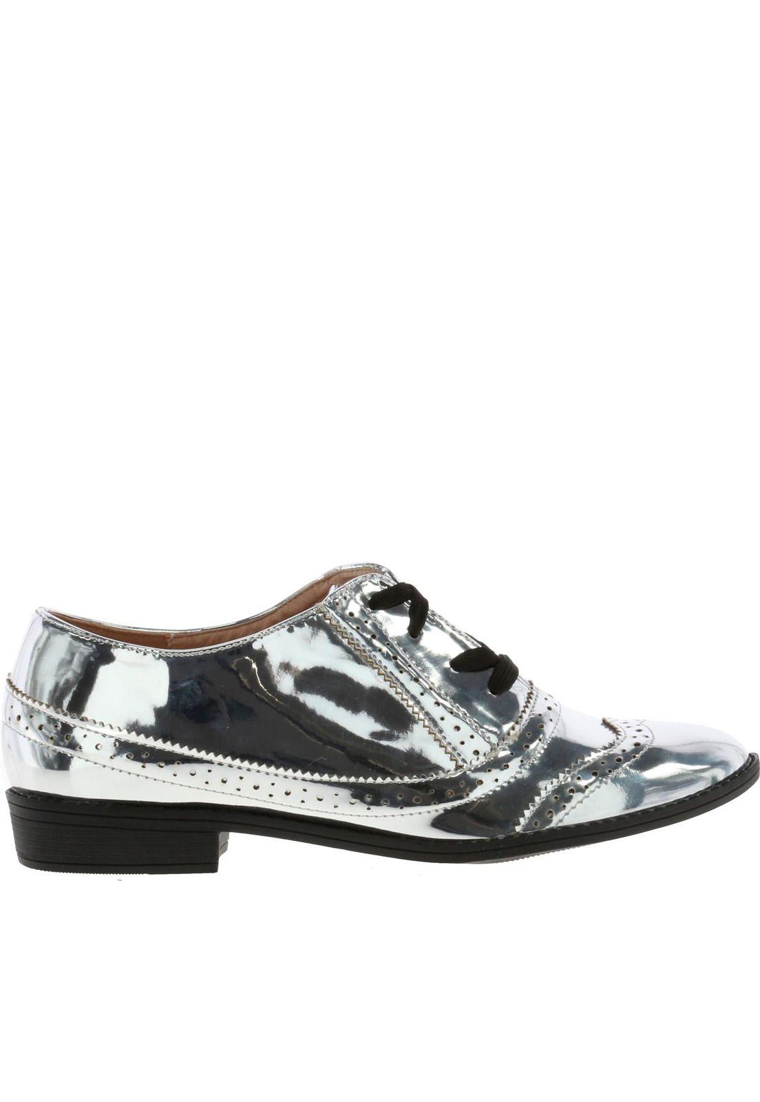 Zapato Zaira Plateado-1