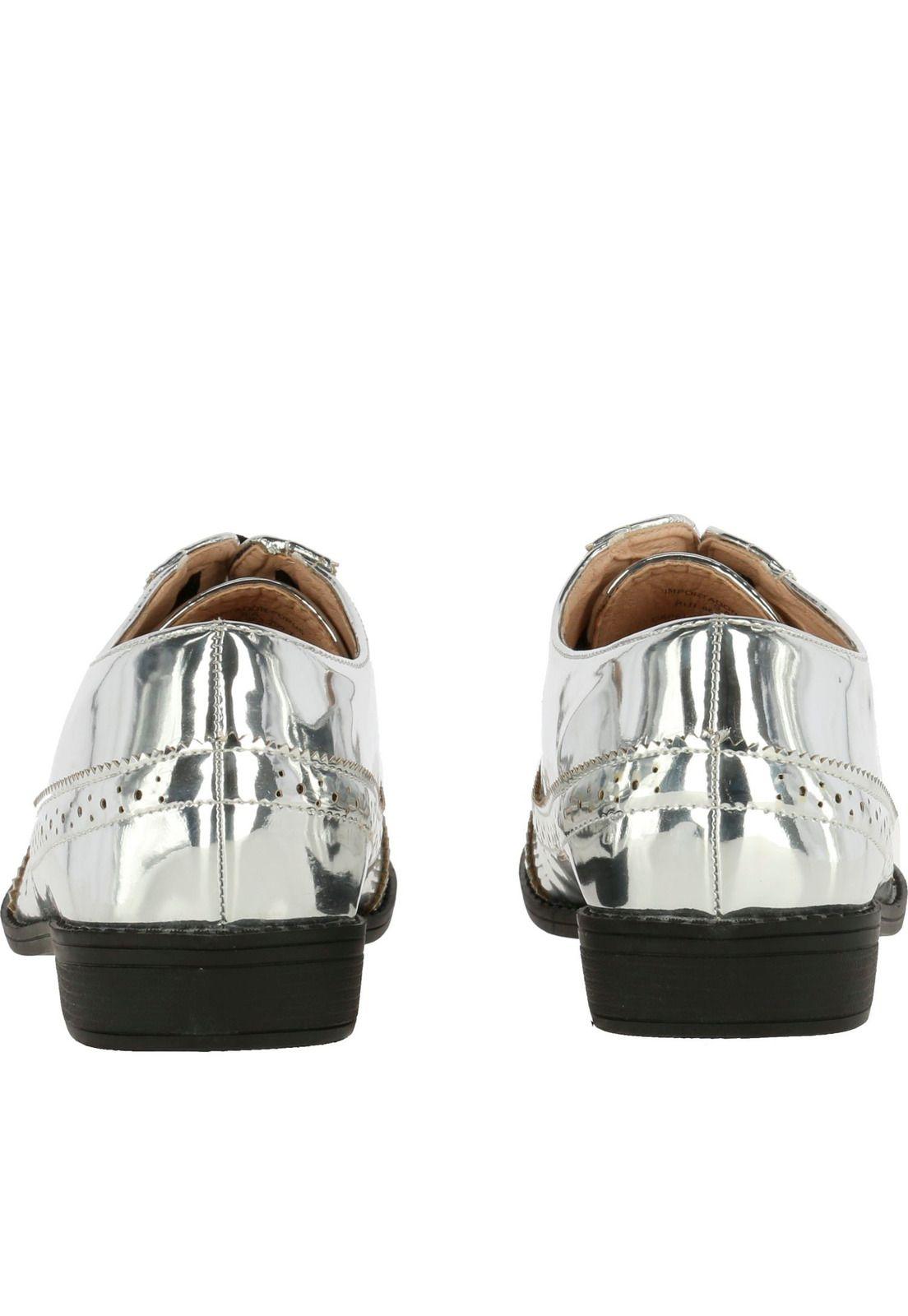 Zapato Zaira Plateado-4