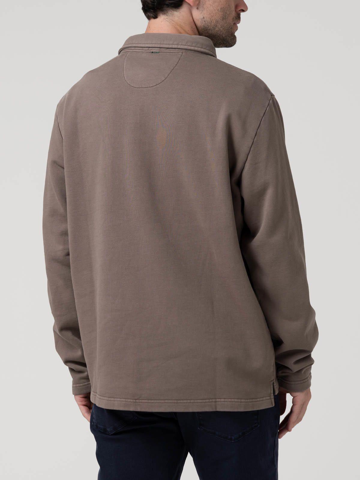 Polerón Algodón Orgánico Hombre Ceuta Gris-5