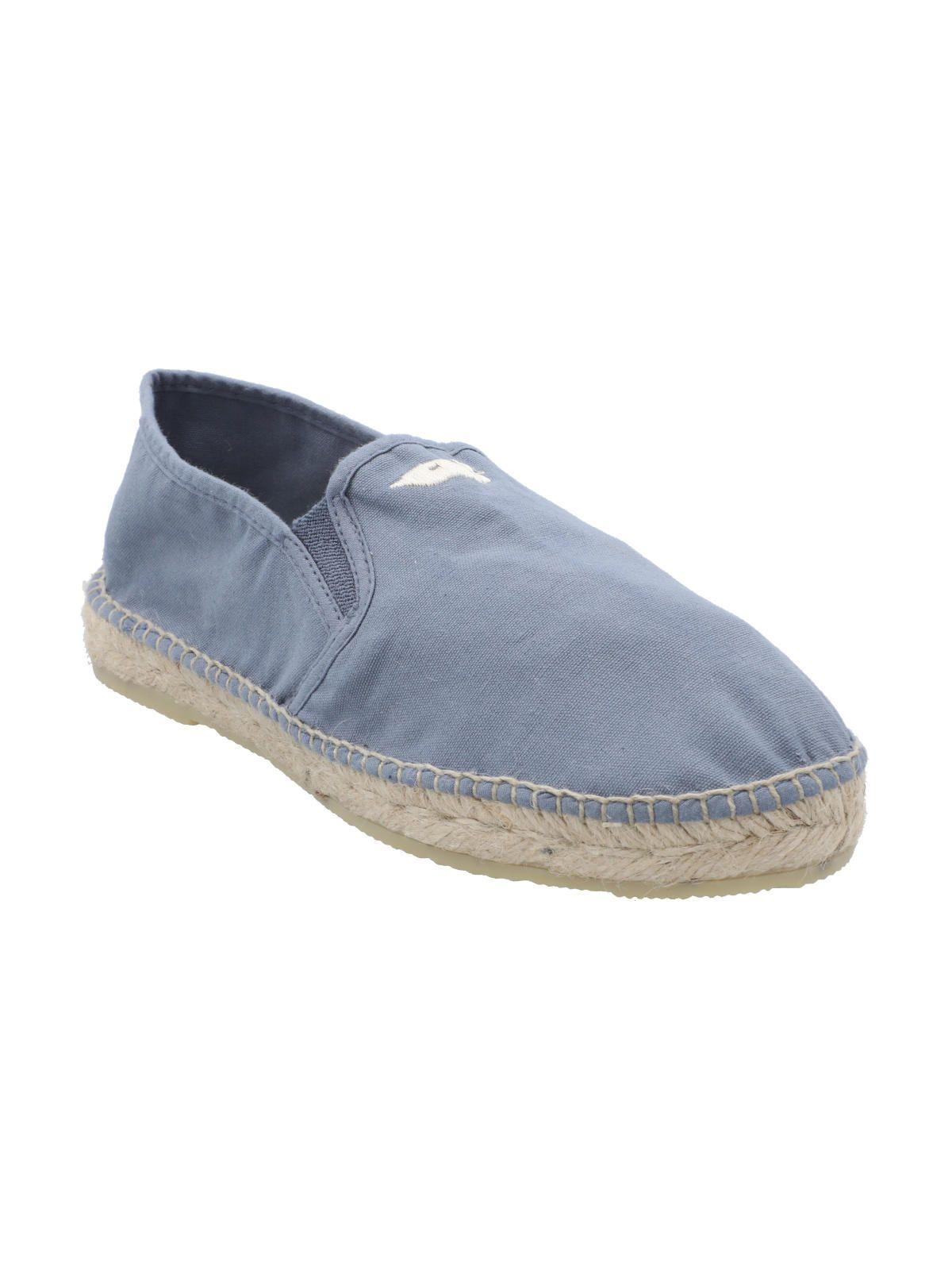 Alpargata Algodón Orgánico Mujer Biscon Azul-1