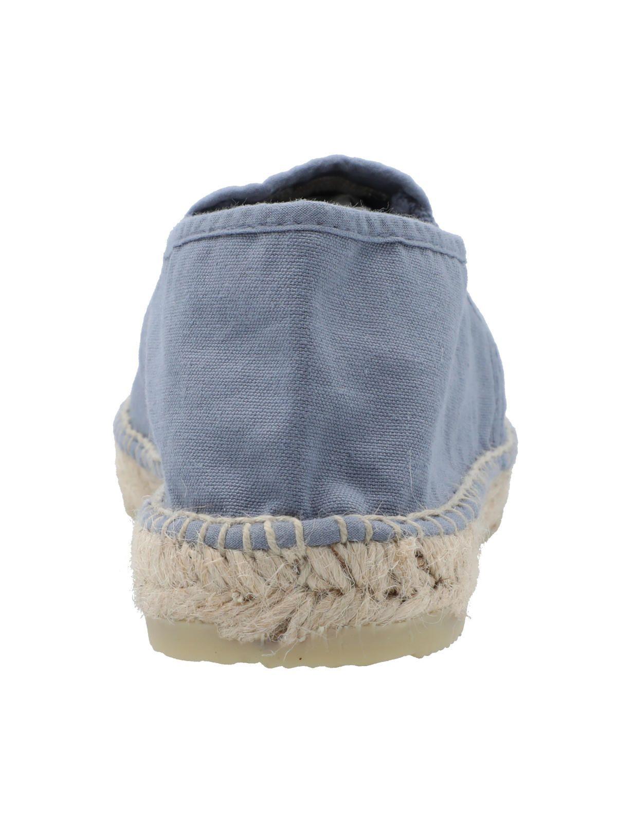 Alpargata Algodón Orgánico Mujer Biscon Azul-6