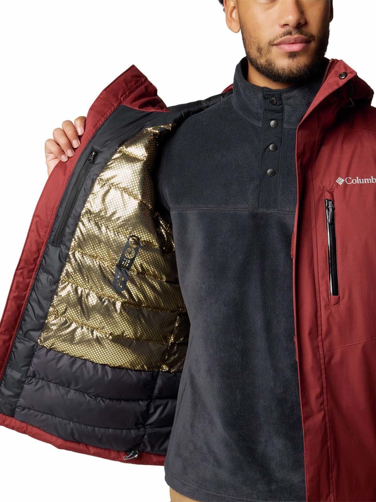 Parka impermeable Hombre Oak Harbor Ii Rojo-4