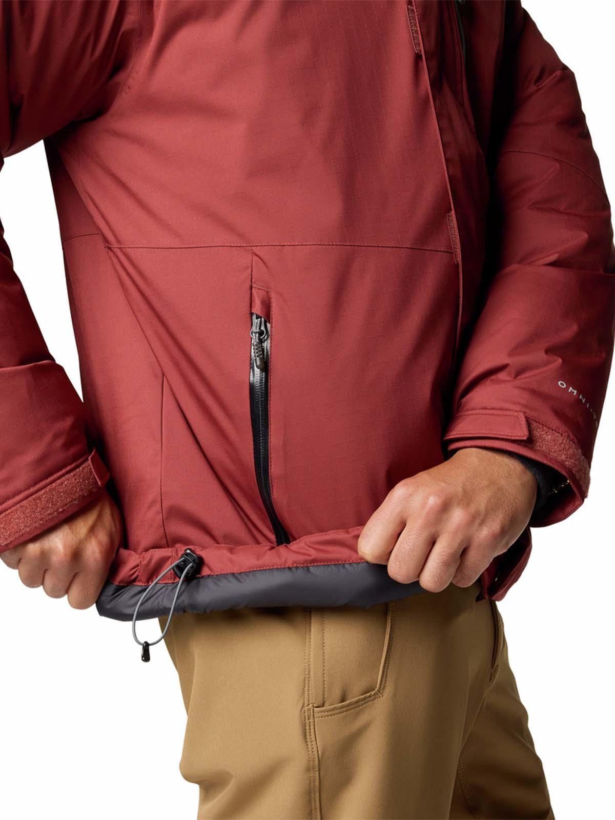 Parka impermeable Hombre Oak Harbor Ii Rojo-5