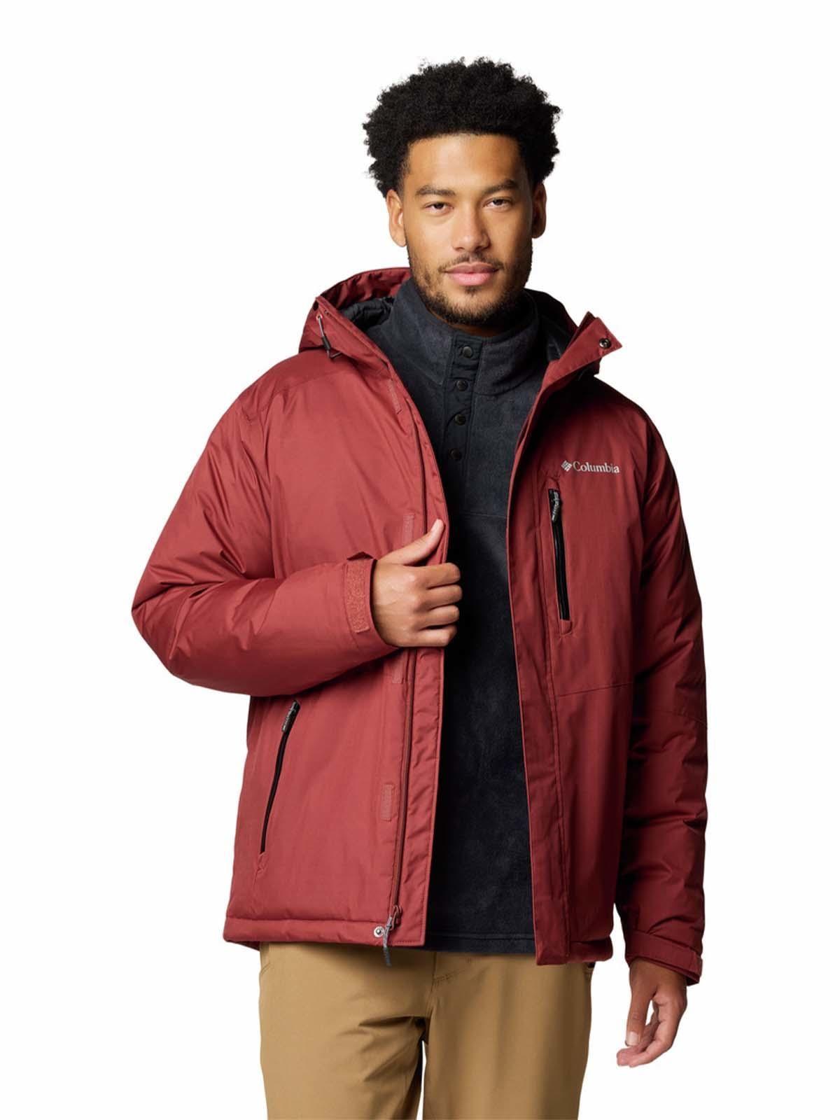 Parka impermeable Hombre Oak Harbor Ii Rojo-6