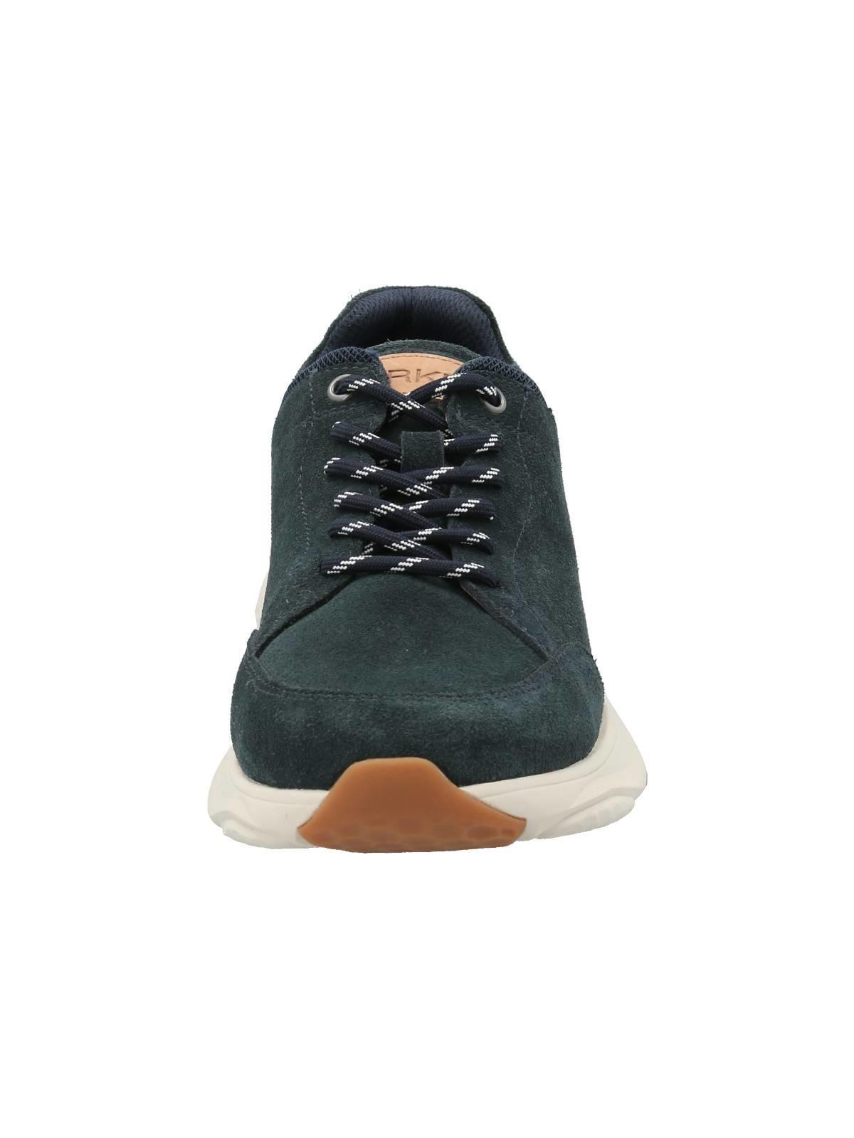 Zapatilla Cuero Hombre Joar Azul-3