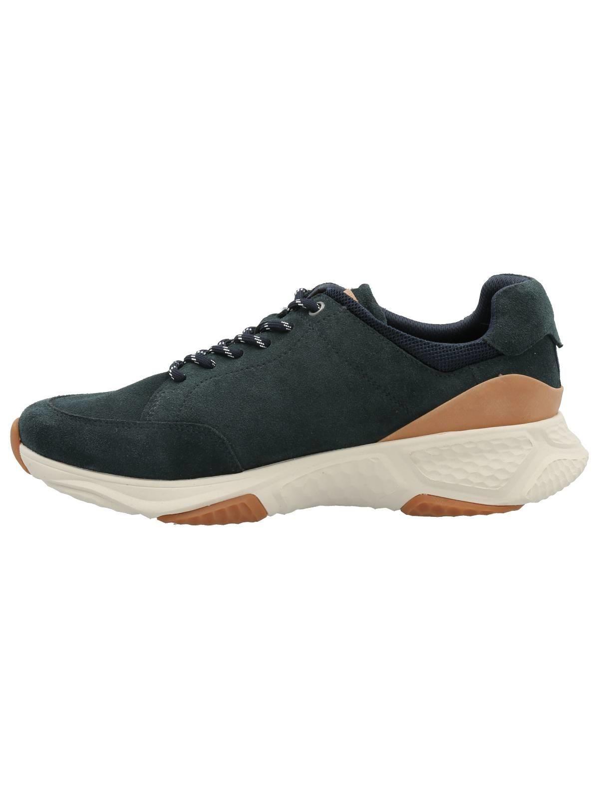 Zapatilla Cuero Hombre Joar Azul-5