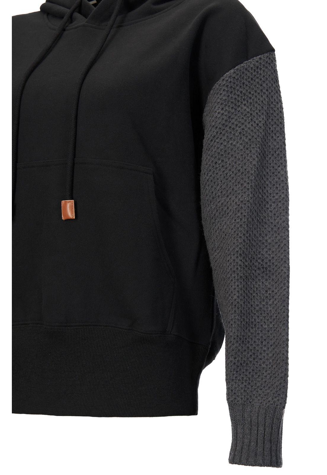 Polerón Mujer Umbra Negro-2