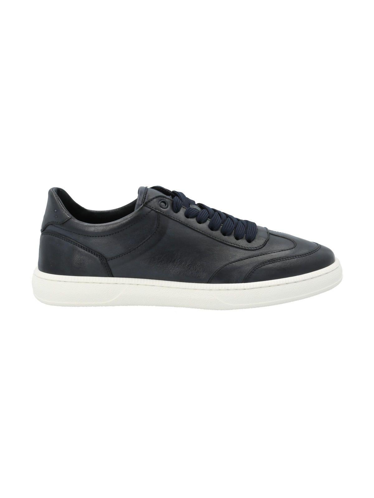 Zapatilla Cuero Hombre Lagos Azul-0