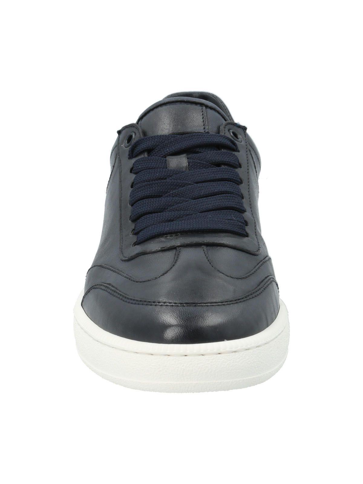 Zapatilla Cuero Hombre Lagos Azul-3