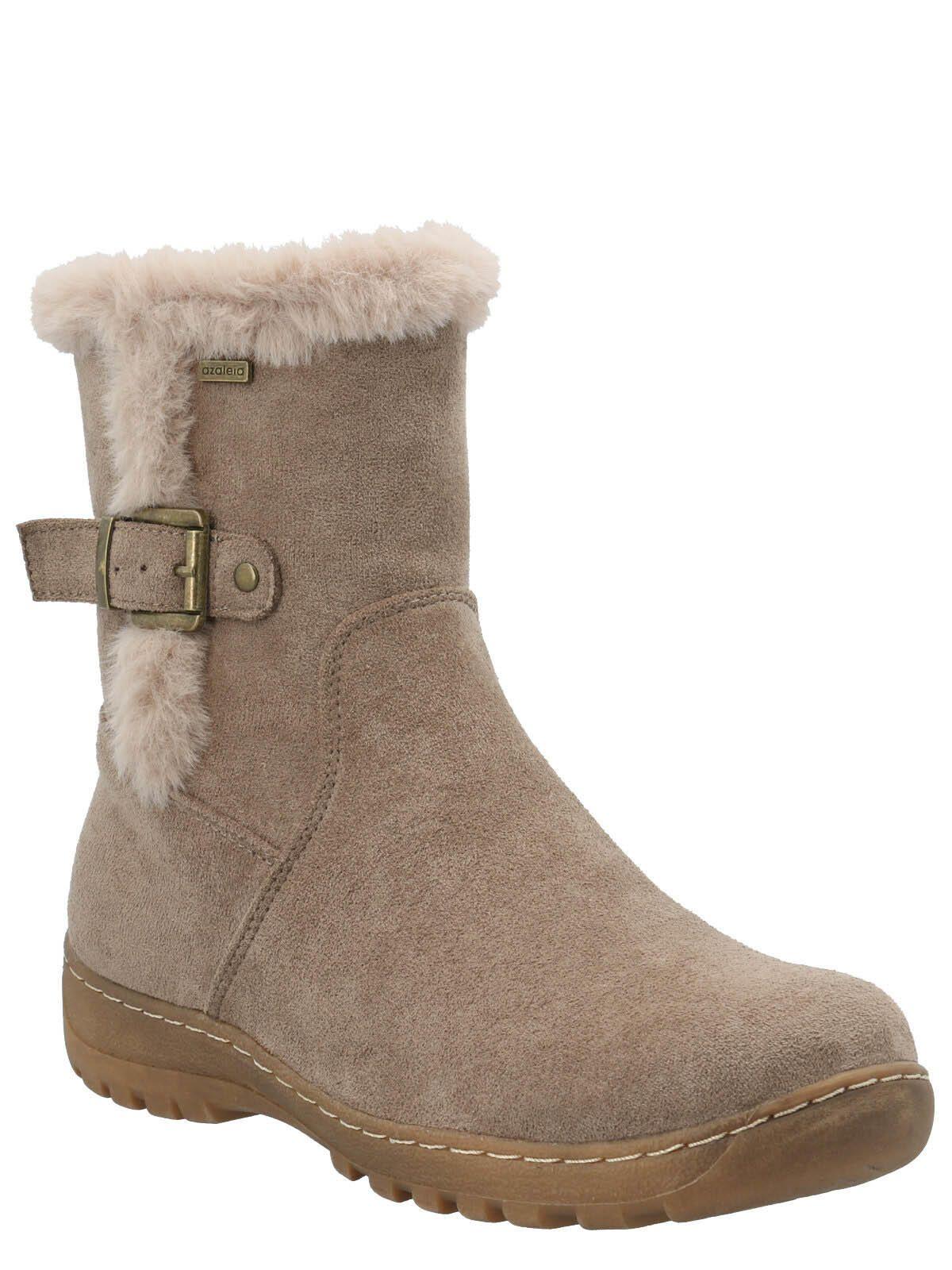 Botín Mirandes Mujer Taupe-0