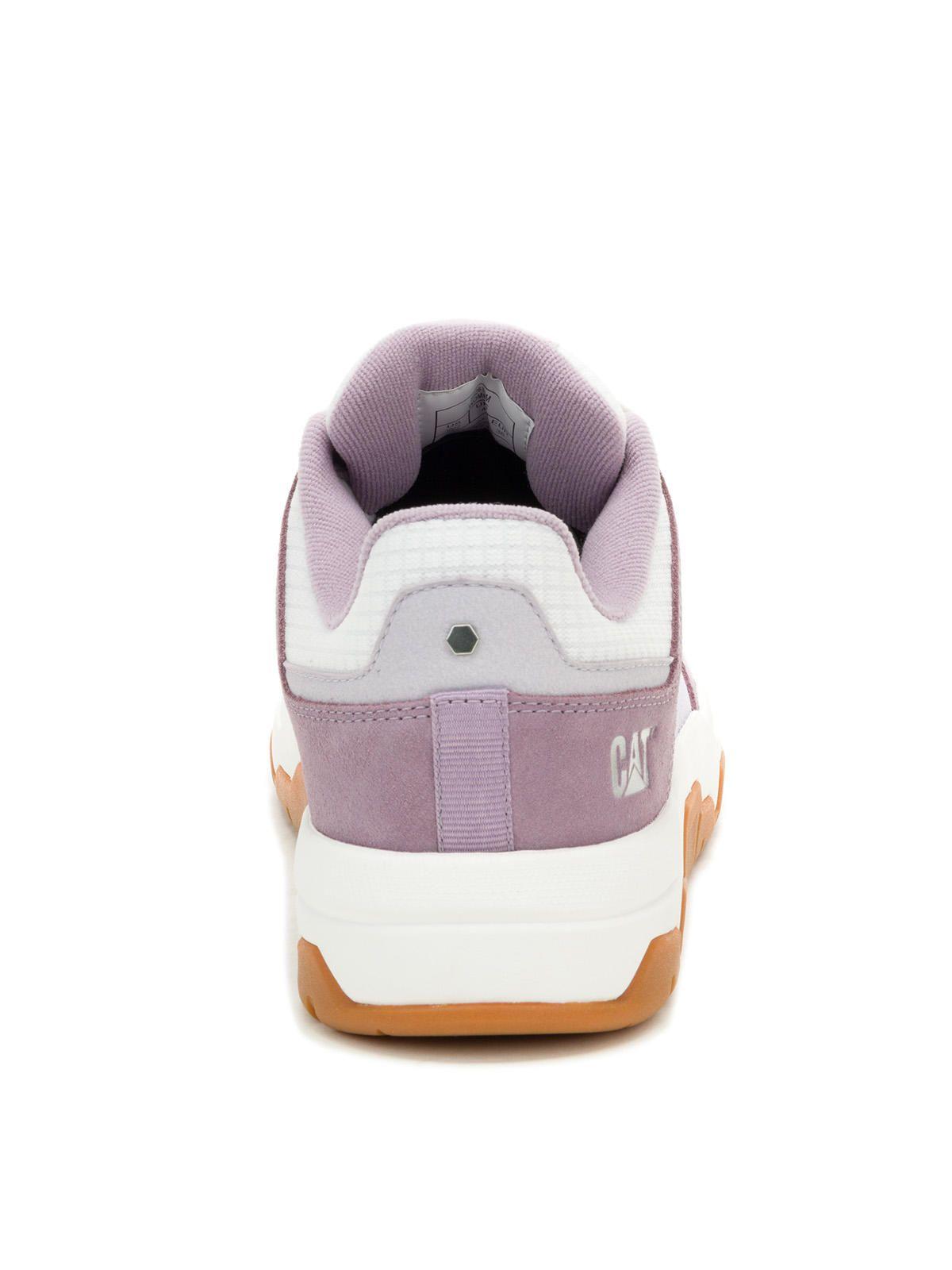 Zapatilla Cuero Mujer Script Lila-6
