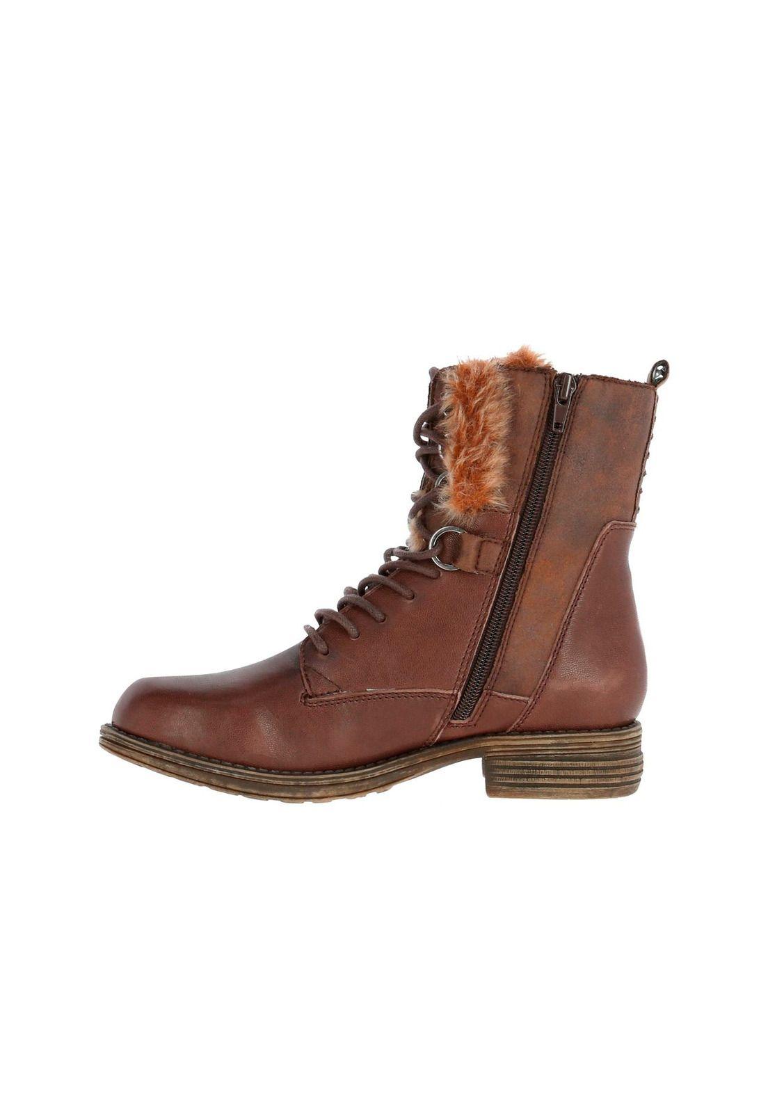 Botin Cuero Zoe Chocolate Chip-2